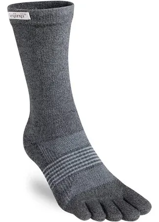 Injinji Women's Trail Midweight Crew Sock Xs/S / Granite