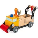 Wood Construction Toy Truck