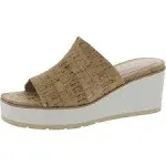 Rysa Womens Comfort Insole Slip On Wedge Sandals