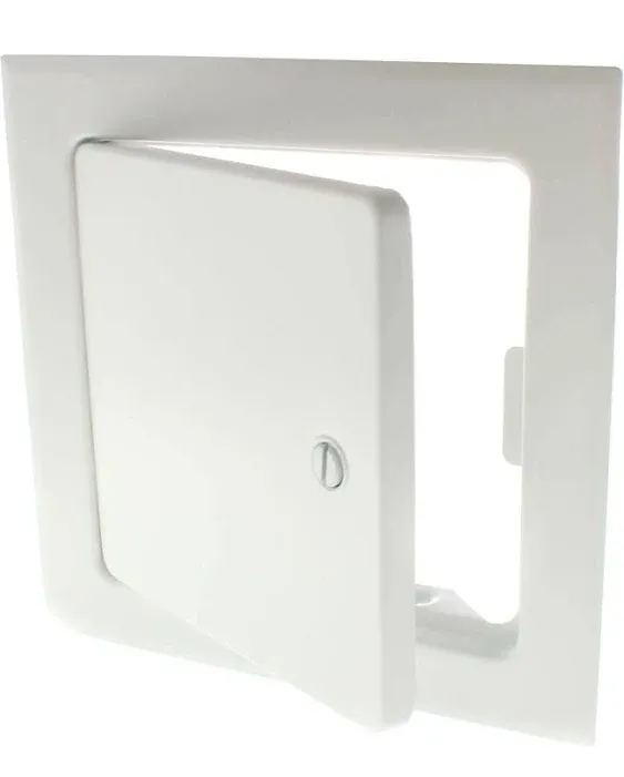 Acudor 8 in. H x 8 in. W Steel White Access Door