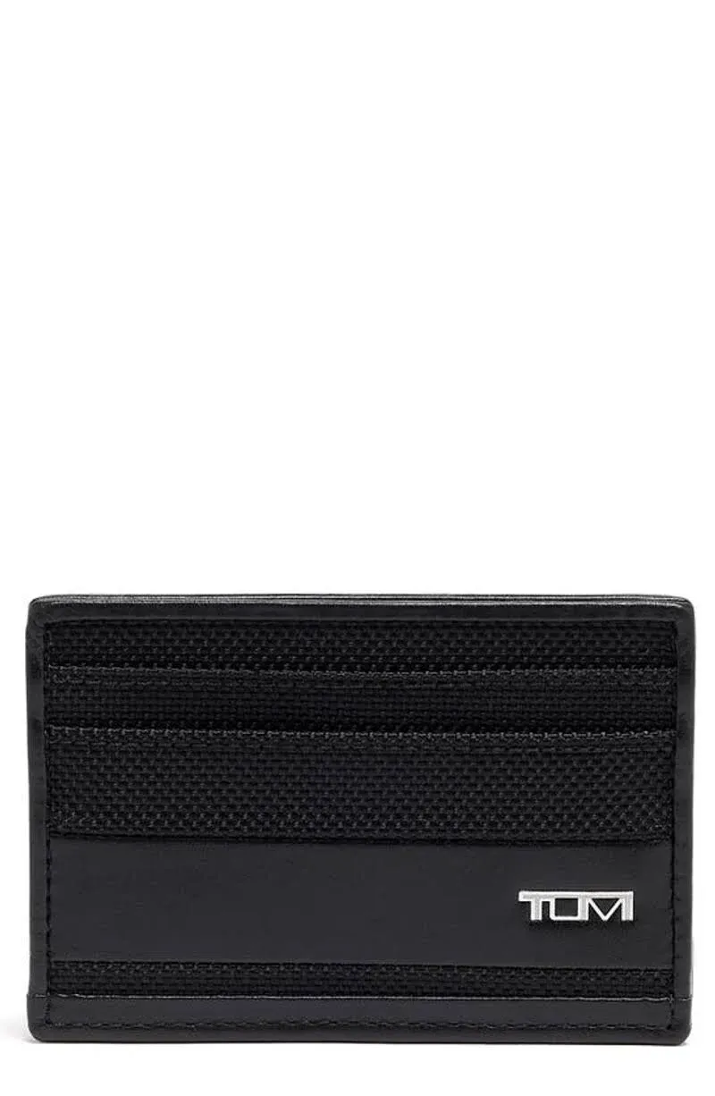 Tumi Alpha Black Slim Card Case