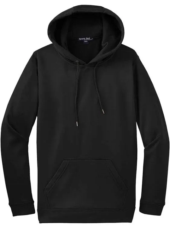 SPORT-TEK Men's Sport Wick Fleece Hooded Pullover