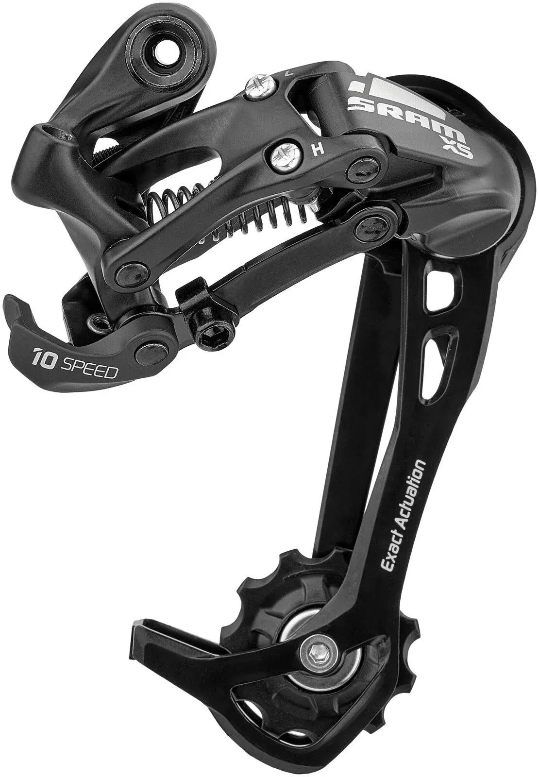 SRAM X5 10 Speed Long Cage Black Rear Derailleur