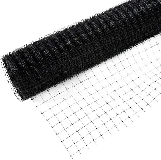 TENAX Deer Control Fence, 7.5 ft x 165 ft Black