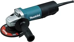 Makita 9557PB Angle Grinder, With Paddle Switch, 4-1/2-In., 7.5-Amp, AC/DC