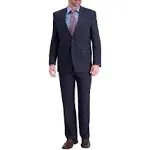 Mens Haggar Classic Fit Suit Separate Pants Dark Navy