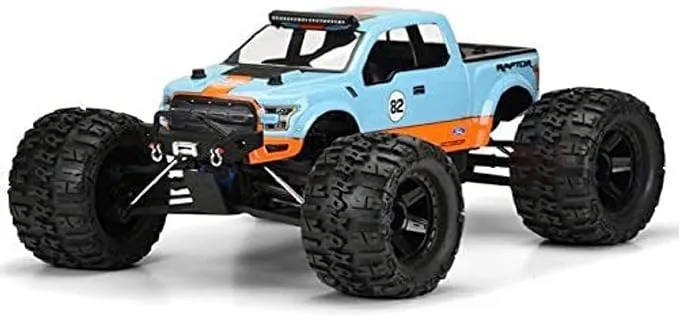 Pro-Line Racing 1/8 2017 Ford F-150 Raptor Clear Body: Monster Truck, PRO346800