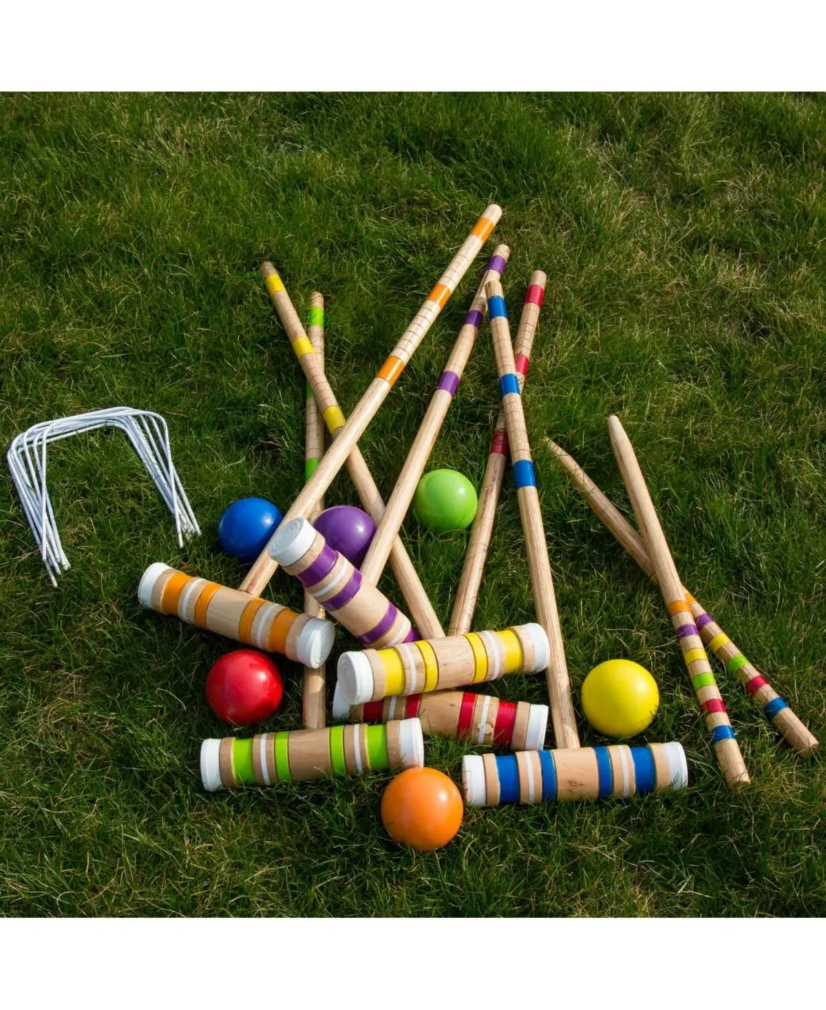 Hey! Play! Croquet Set with Carrying Case