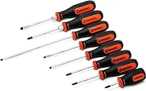 Crescent CSDS8PCSET 8 Piece Dual Material Screwdriver Set