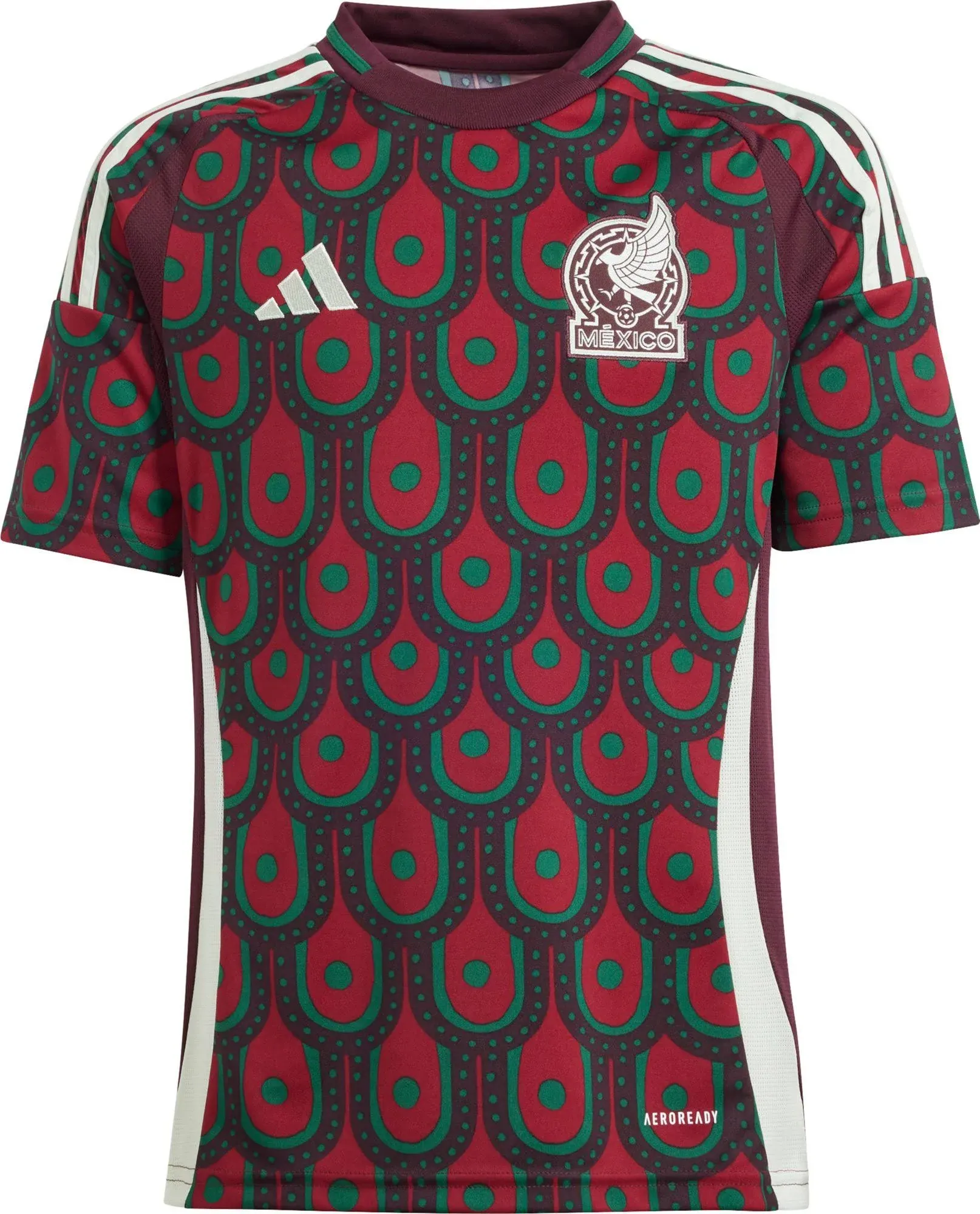 Adidas Youth Mexico Home Jersey 2024