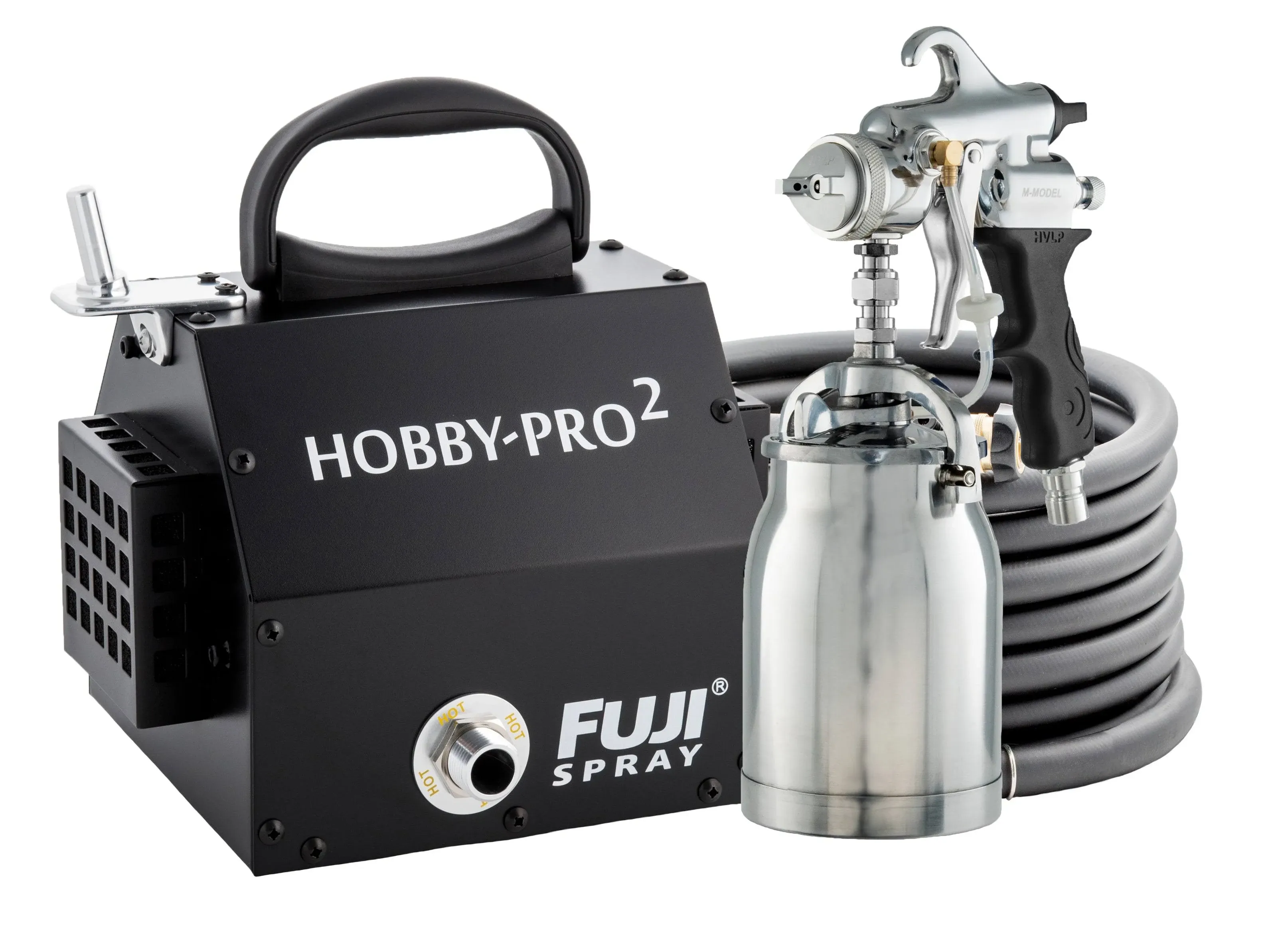 Hobby-PRO 2 - M-Model HVLP Paint Sprayer Gun, Bottom Feed 1 qt. Cup & 1.8 mm Air Cap Set HVLP Paint Sprayer System