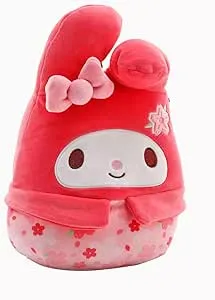 Squishmallows 8"" Hello Kitty My Melody Spring, Medium, Pink