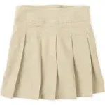 The Children&#039;s Place Youth Girls Pleated Skort Skirt Shorts, Khaki, Sz 16,