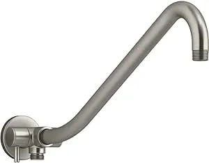 KOHLER Vibrant Brushed Nickel 18.438-in Shower Arm with Diverter (0.5-in-ID) | 76336-BN