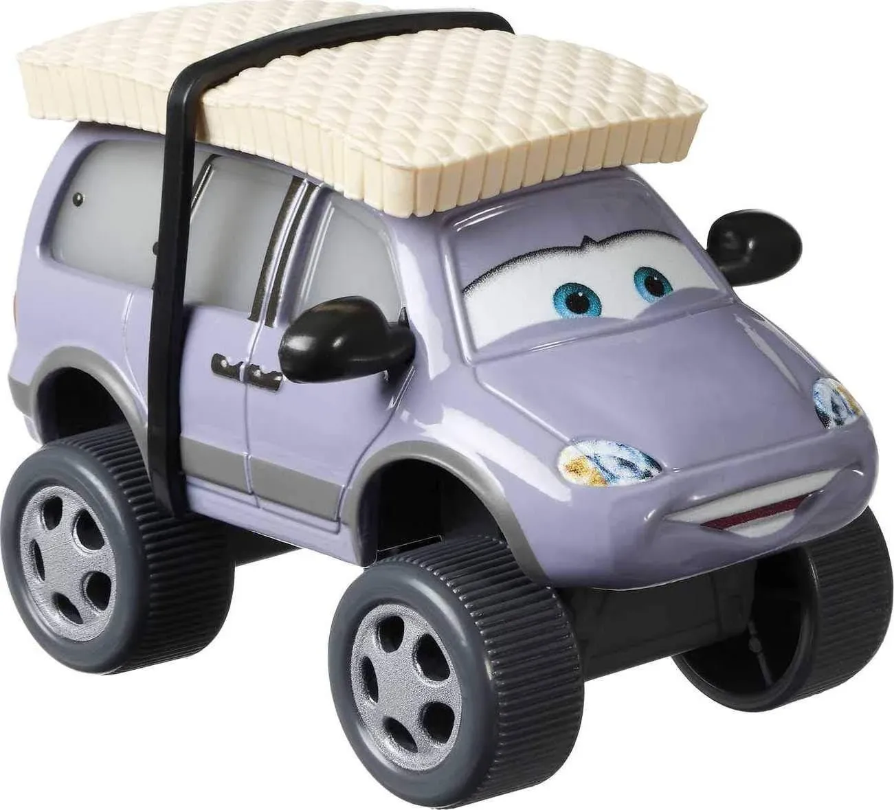 Disney Cars Toys Pixar Cars Die-Cast Oversized Leroy Traffik with Snow