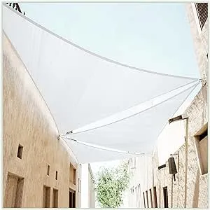 Triangle Sun Shade Sail with Hardware Kit Colourtree Shade