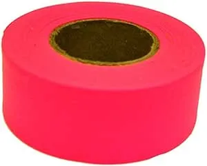 Hanson C H 17003 150' Glow Flag Tape,Pink