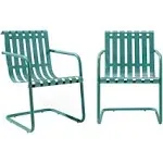 Gracie Chair in Blue Finish - Set of 2