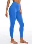 CRZ Yoga Women's Yoga Lounge High Rise Butterluxe Yoga Leggings 25'' Sparkle Blue / L