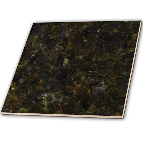 3drose Uba Tuba Granite Print - Ceramic Tile, 12-Inch