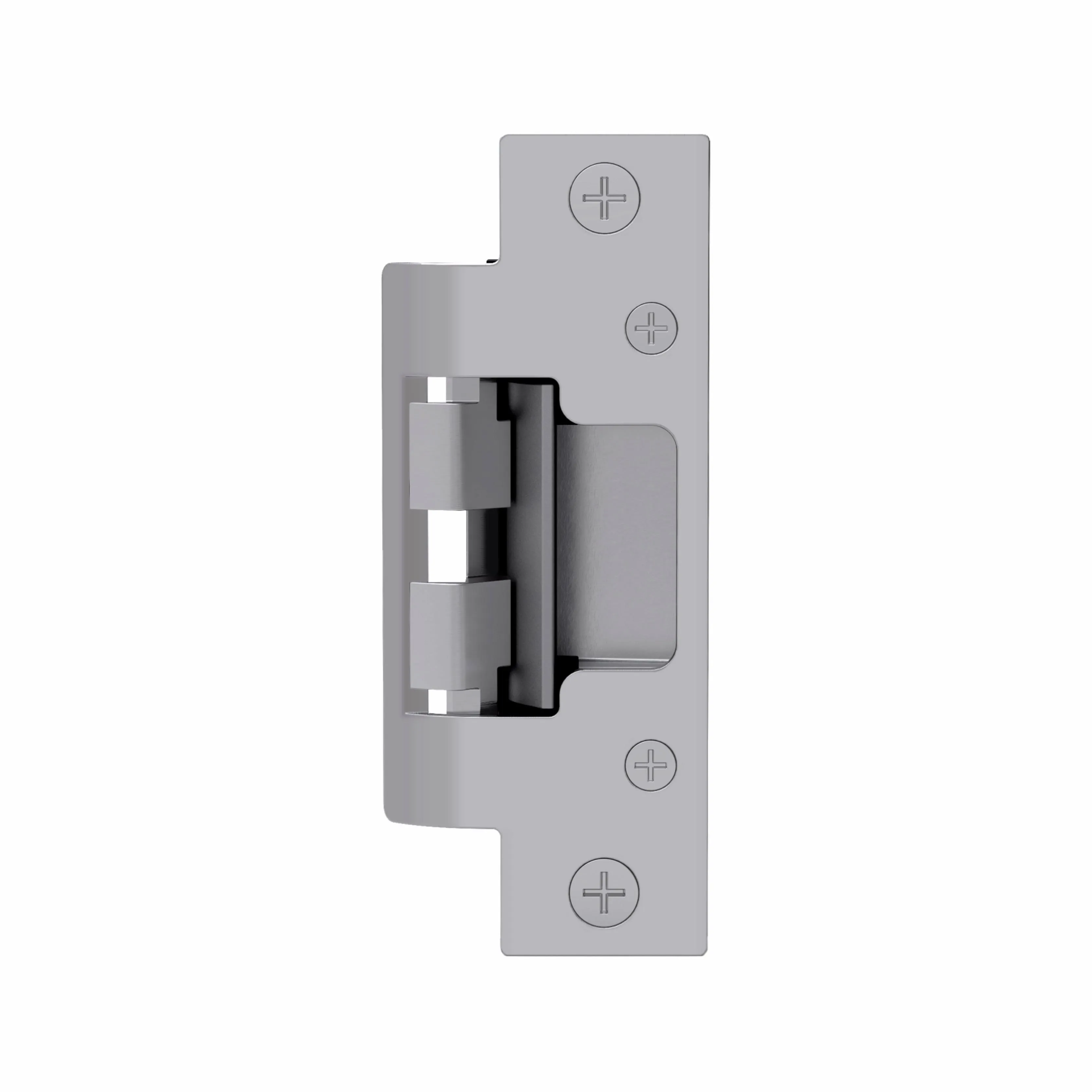 HES 10720403 Faceplate for Electric Strike 8000 Series Complete Pac (8000c) for Cylindrical Locksets in Metal, Concealed, Satin Stainless