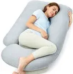 Momcozy Pregnancy Pillows for Sleeping U Shaped Full Body Maternity Pillow