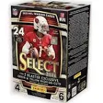 2021 Panini Select Football Blaster Box Green/Yellow Die Cuts