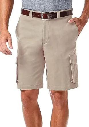 Haggar Men's Comfort Cargo Utility Short (Regular and Big & Tall Sizes)