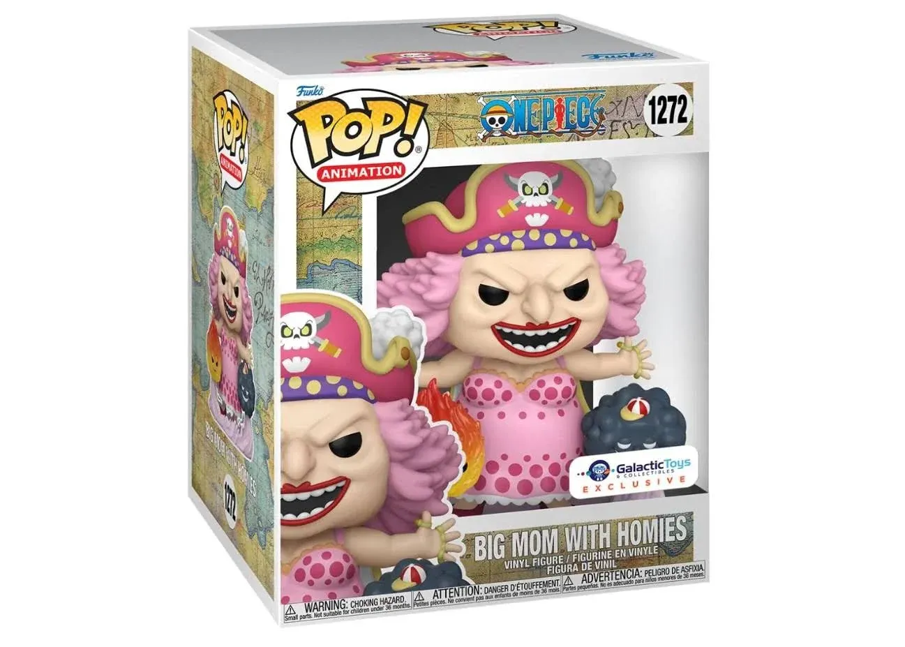 Funko Pop! One Piece Big Mom with Homies (Galactic Toys)