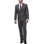 Men's J.M. Haggar Premium Classic-Fit Flat-Front Stretch Suit Pants, Size: 36x32, Dark Grey