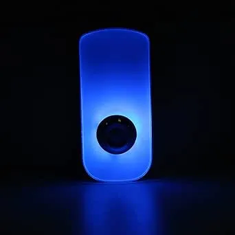 LED Night Light Flashlight Motion Sensor Cut Light 3-in-1, Rechargeable Emergency Light, Auto Sensing Energy Saving Wall Mount Light Portable LED Torch - Blue