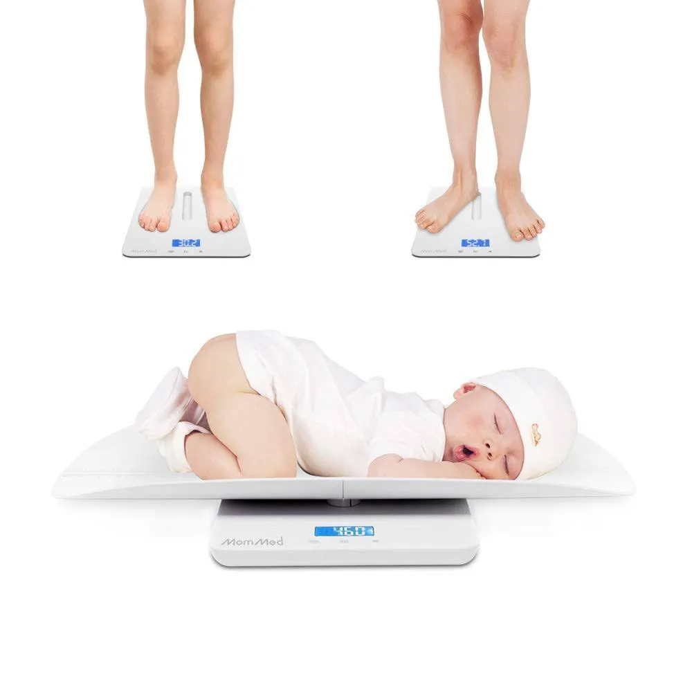 Mom Med Baby Scale White