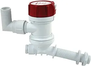 Rule Marine Tournament Livewell Pump (Angled Thru Hull Fitting, 12-Volt)