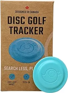 MeepMeep Disc Golf Disc Tracker | Never Lose Your Discs Again | Ring Disc from your Phone | Sticks to Underside of Your Disc | Essential Disc Golf Accessories for Men or Women | Connects via Bluetooth