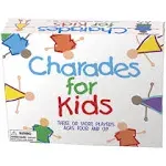 Pressman Charades For Kids Family Fun Ages 4+ For 3 or More Players 450 Charades