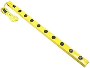 Yellow Jacket Metal Power Strip 9-Outlet 36" 5153