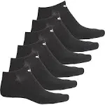 Adidas Originals Low No-Show Socks Black / White (6 Pack)