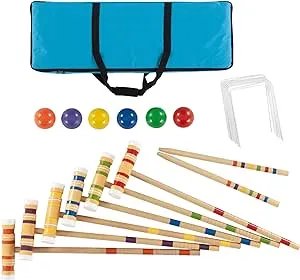 Bud Light Trademark Global Croquet Set with Carrying Case