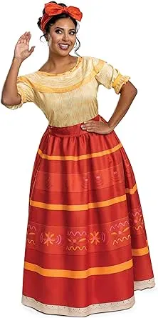 Disguise Dg155029t Teen Deluxe Dolores Madrigal Costume - Junior 7-9