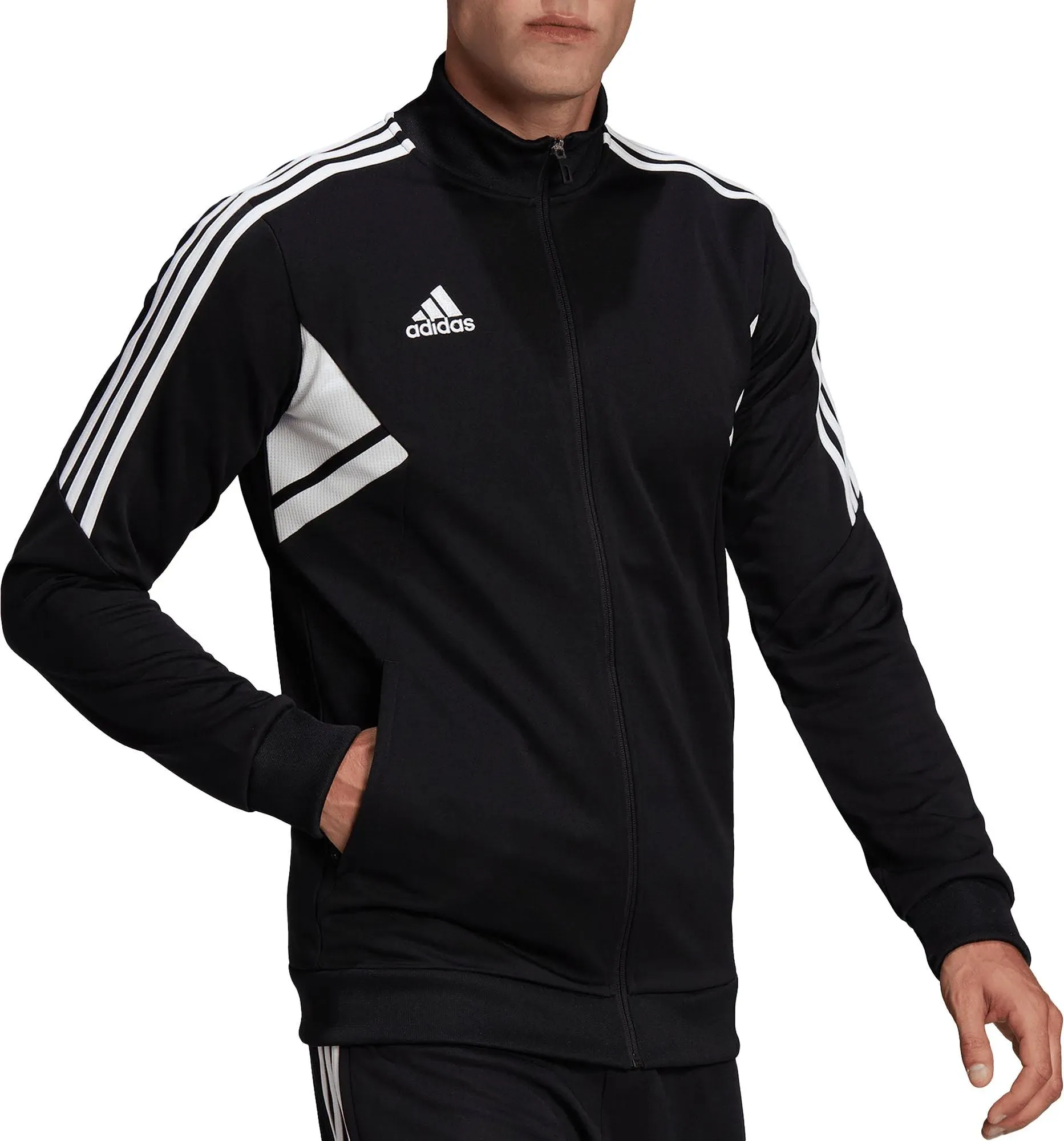 Adidas Condivo 22 Track Jacket, Black-White / M