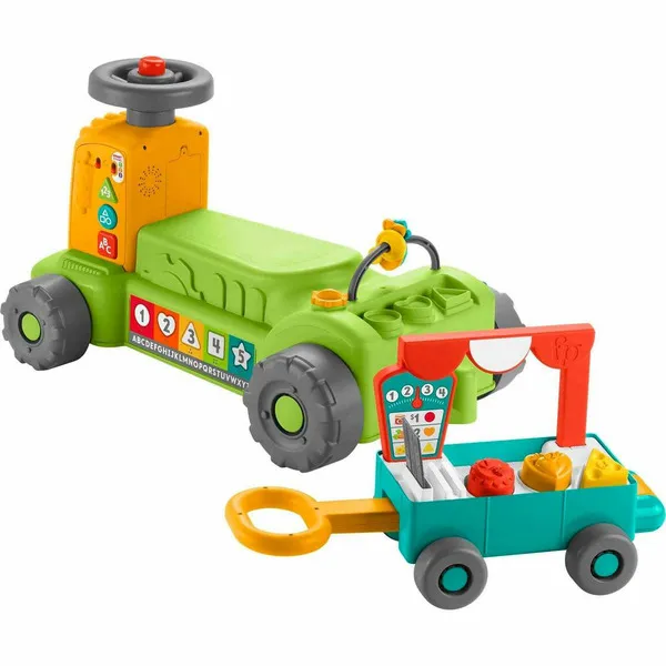 Fisher Price Laugh N Learn 4 in 1 Farm to Market Tractor