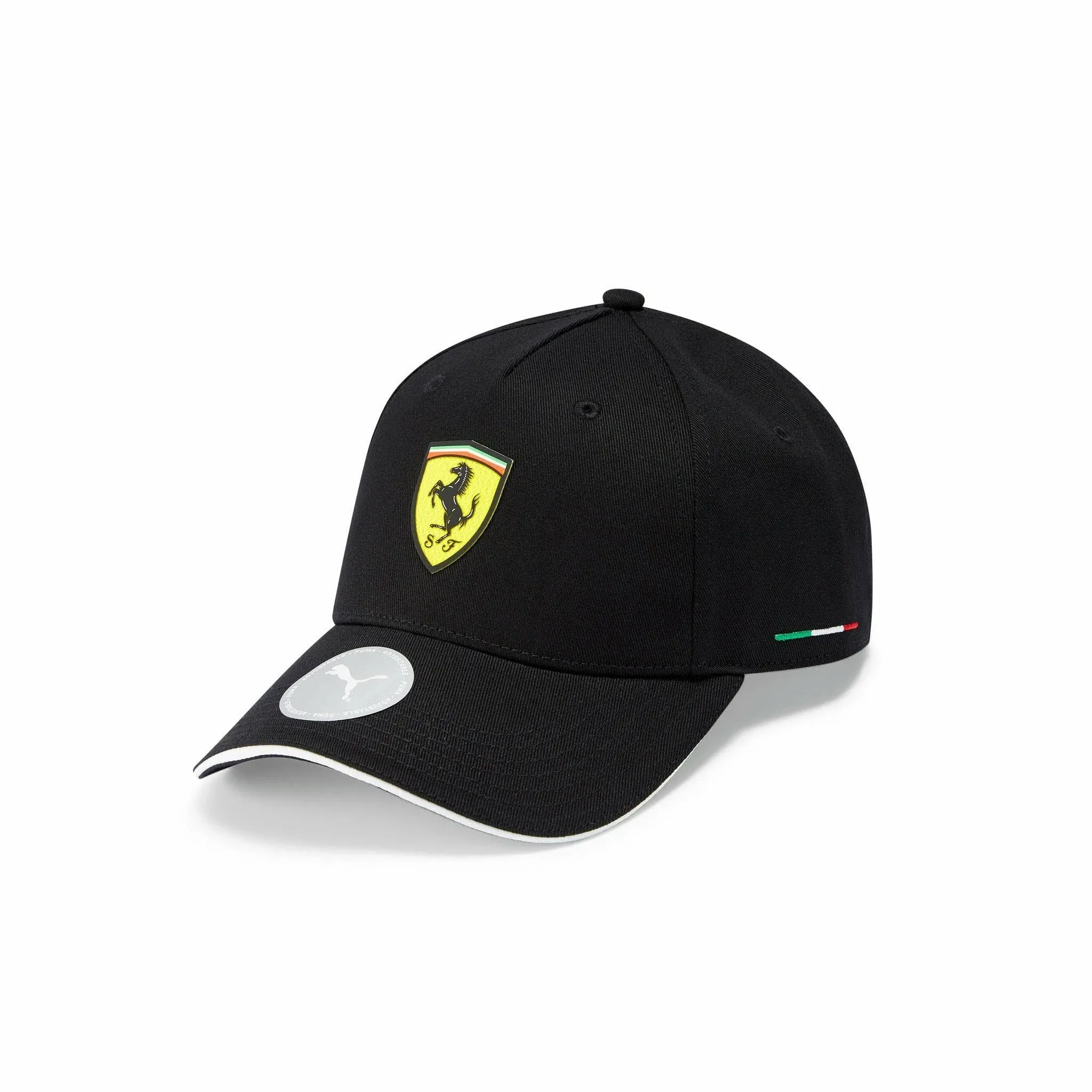 Scuderia Ferrari Hat Official Ferrari Product Black Adjustable Strap One Size