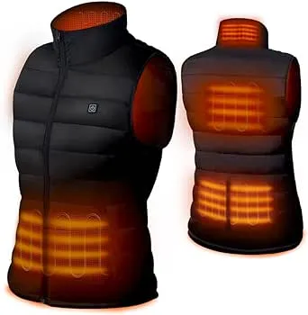 Dr. Prepare Electric Heated Vest Heated Jacket Battery Powered