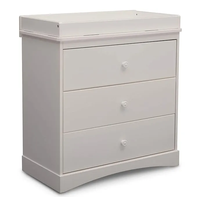 Delta Children Sutton 3 Drawer Dresser with Changing Top