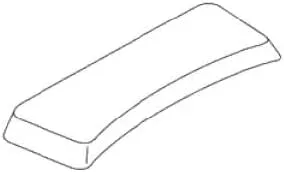 KOHLER 84252-0 Genuine Part, White