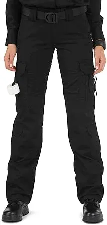 5.11 Tactical Women's Taclite Lightweight EMS Pants, Adjustable Waistband, Teflon Finish, Style 64369