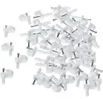 CLOSETMAID Drywall Wall Clips - 48 Count - White - Model 1770 - NEW  FREE S/H