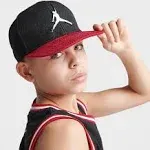 NEW Nike Air Jordan Jumpman Elephant Texture Youth Black/Red Bill Snapback Cap