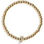 Baublebar Pisa Initial Beaded Bracelet - J