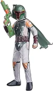 Rubie's Costume Star Wars Classic Boba Fett Child Costume, Green/White, M